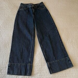ZARA Wide-Leg Denim Jeans Women’s Size 0